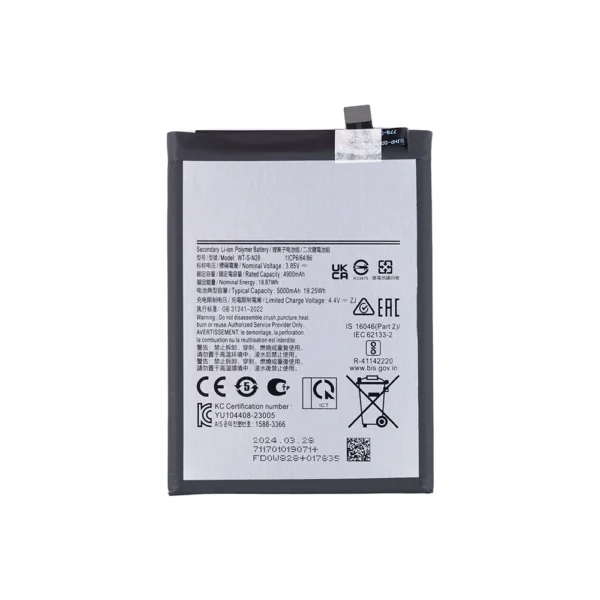 Samsung A05 Battery Replacement – Model WT-S-N28