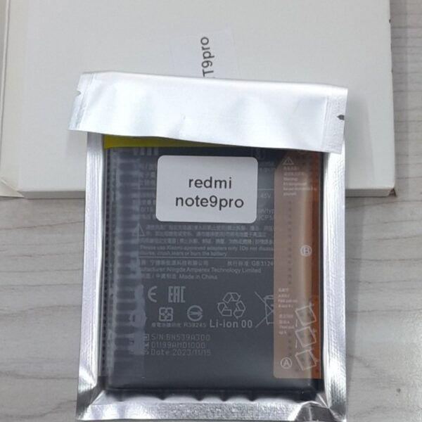 Redmi Note9Pro Battery.